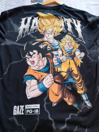 Camiseta negra Dragónball
