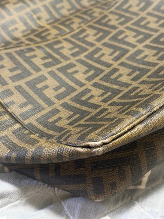 Bolso Bandolera Fendi Marrón FF