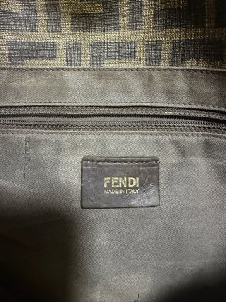 Bolso Bandolera Fendi Marrón FF