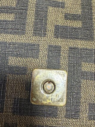 Bolso Bandolera Fendi Marrón FF