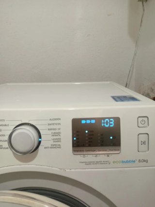 Lavadora Samsung 8kg ecobubble