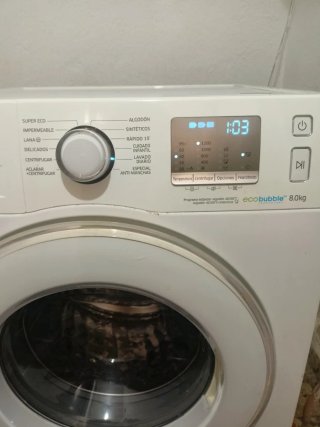 Lavadora Samsung 8kg ecobubble