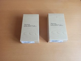 2x Samsung Galaxy S5 Mini Blancos SIN CARGADOR