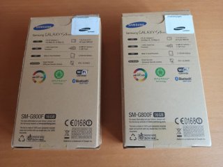 2x Samsung Galaxy S5 Mini Blancos SIN CARGADOR