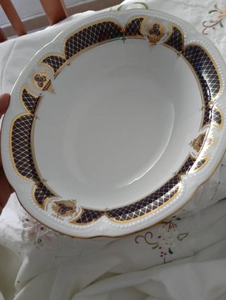 Ensaladera de porcelana fina vintage Royal Kent