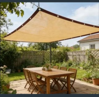 Toldo Vela Malla Sombra Rectangular 3X5