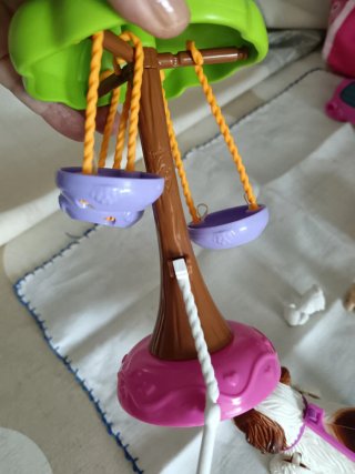 Juguetes Barbie: Picnic, Tiovivo y Perro