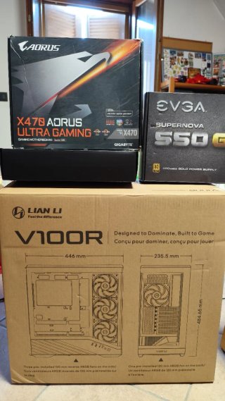 PC Gaming RTX 4070 Ryzen 7 5700G 16GB RAM