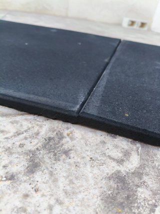 Losetas de caucho para gimnasio