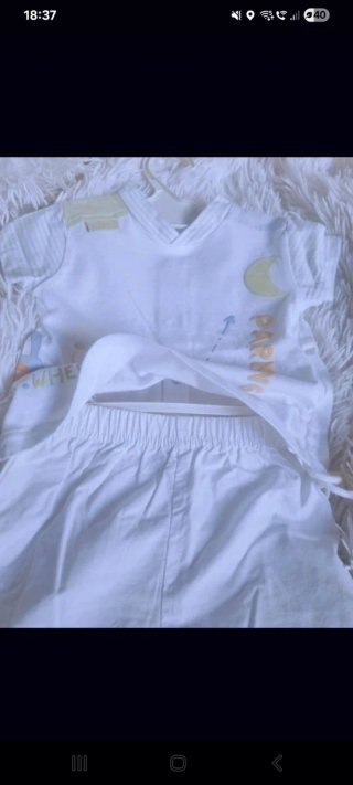 Conjunto algodón, El Corte Inglés, talla 6 meses