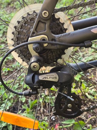 Bicicleta hibrida BTWIN Original 7 + Extras