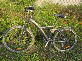Bicicleta hibrida BTWIN Original 7 + Extras
