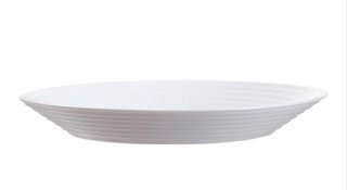 5 Platos hondos Luminarc Harena blancos