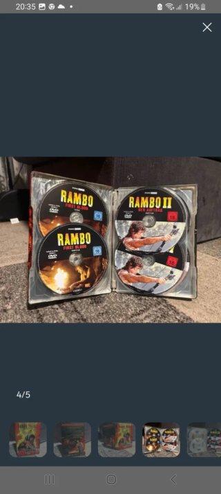 Rambo Trilogy Steelbook DVD