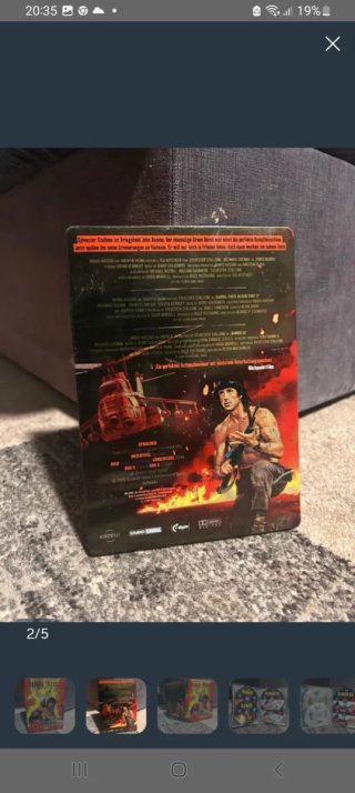 Rambo Trilogy Steelbook DVD