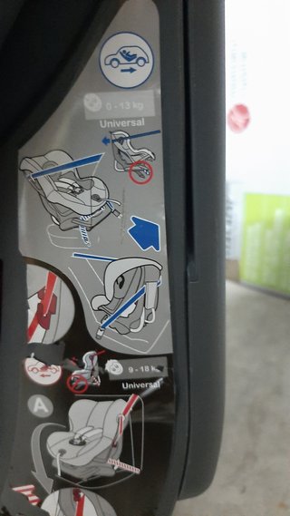 Silla coche Britax Römer niños