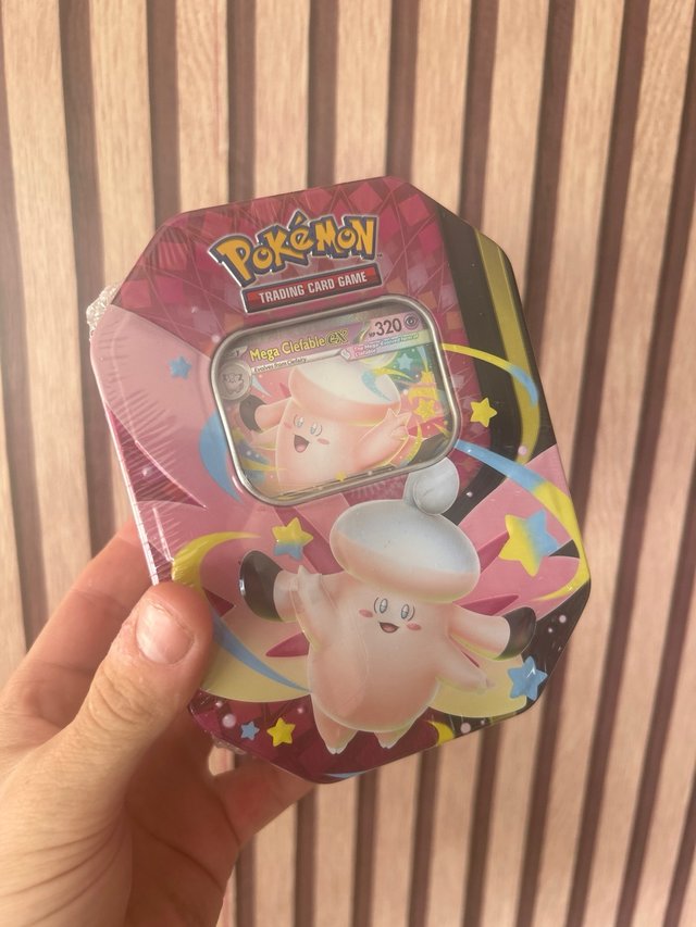 Lata EX MEGA gengar /Clefable ingles