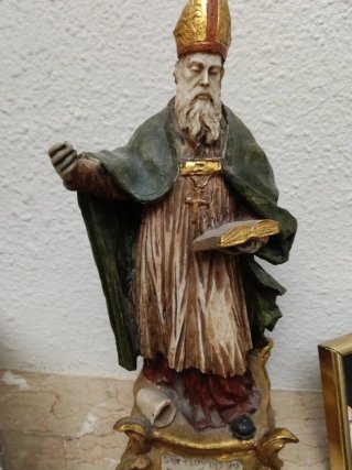 Figura San Eloy Obispo Joyeros