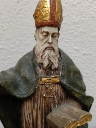 Figura San Eloy Obispo Joyeros