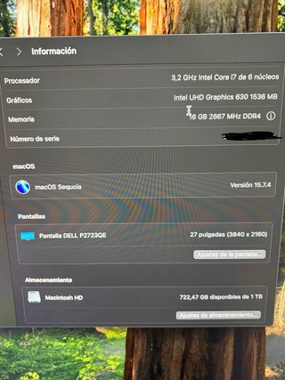 Mac Mini 2018 i7 16GB RAM 1TB SSD Gis Espacial