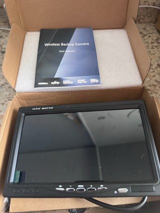 Monitor + Cámara Marcha Atrás Inalámbrica