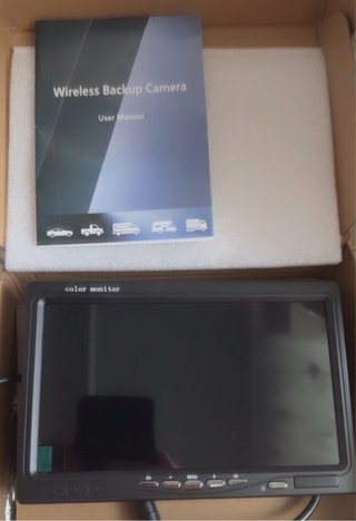 Monitor + Cámara Marcha Atrás Inalámbrica