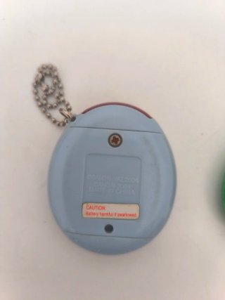 2 Tamagotchi Bandai Azul y Verde