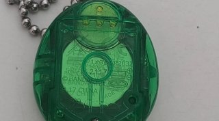 2 Tamagotchi Bandai Azul y Verde