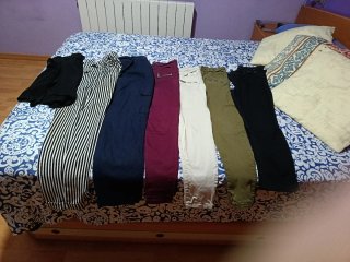 Pantalones varios colores