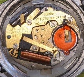 Reloj Vintage Citizen Quartz Day-Date Bicolor 1986