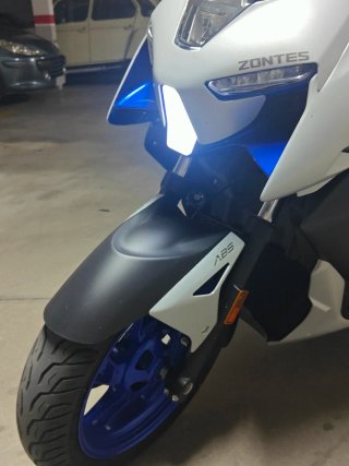 Zontes M-350 4000km Puños Calefactables
