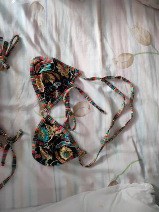 Bañador bikini estampado mujer
