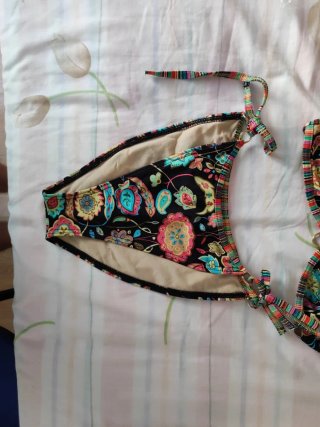 Bañador bikini estampado mujer