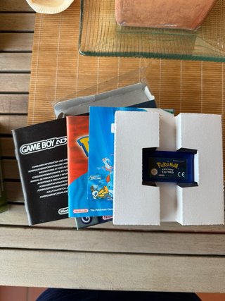 Pokémon Zafiro Game Boy Advance Nintendo