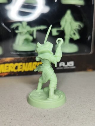 Miniatura Capitán Garfio descatalogada