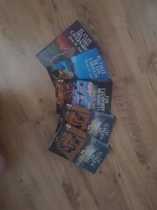 lote novelas de Jean M.Auel:Los Hijos de la Tierra