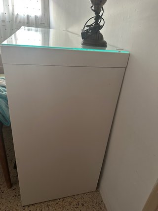 Tocador MALM blanco 120x41 cm