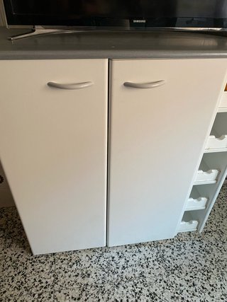 Mueble de cocina blanco