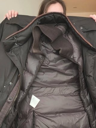 Abrigo Ralph Lauren Negro Talla XL