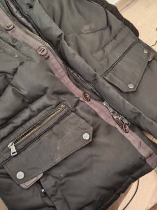 Abrigo Ralph Lauren Negro Talla XL