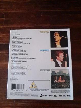 Simon & Garfunkel Concierto Central Park CD/DVD