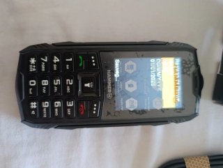 Hammer H Rock Telefono Outdoor Nero