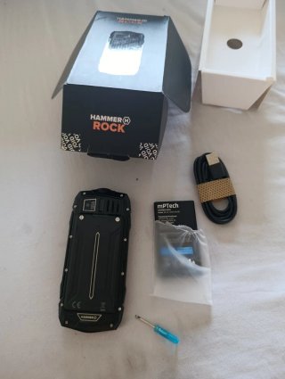Hammer H Rock Telefono Outdoor Nero