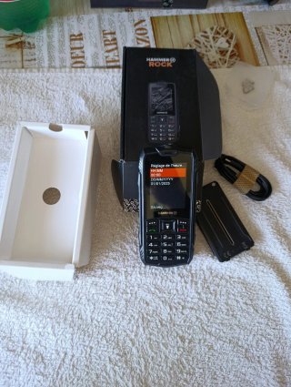 Hammer H Rock Telefono Outdoor Nero