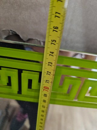 Espejo decorativo con diseño griego