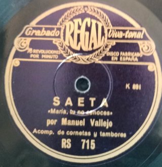 17 Discos de Pizarra Flamenco con caja madera.