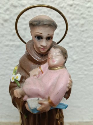Figura San Antonio con Niño Jesús