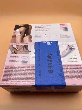 Depiladora Eléctrica Mujer Braun Silk-épil 7 , 7-210, Blanco/Flamenco