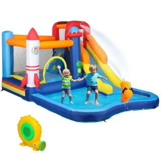 Castillo Hinchable 5 en 1 con Tobogán