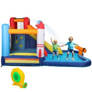 Castillo Hinchable 5 en 1 con Tobogán